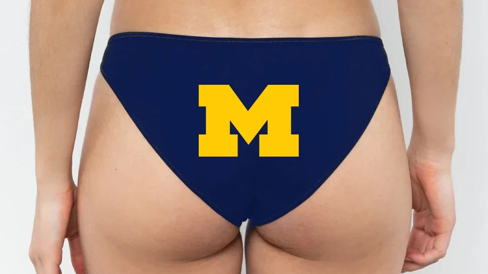 University of Michigan Rally Panties University of Michigan Rally Panties