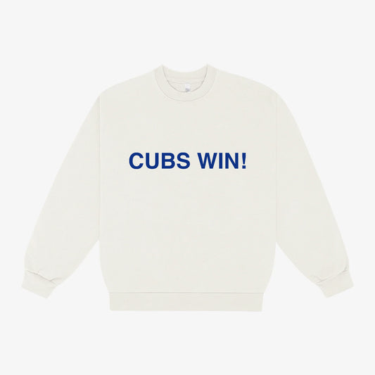 Cubs Win! Crewneck Unisex Sweatshirt - Rally Panties