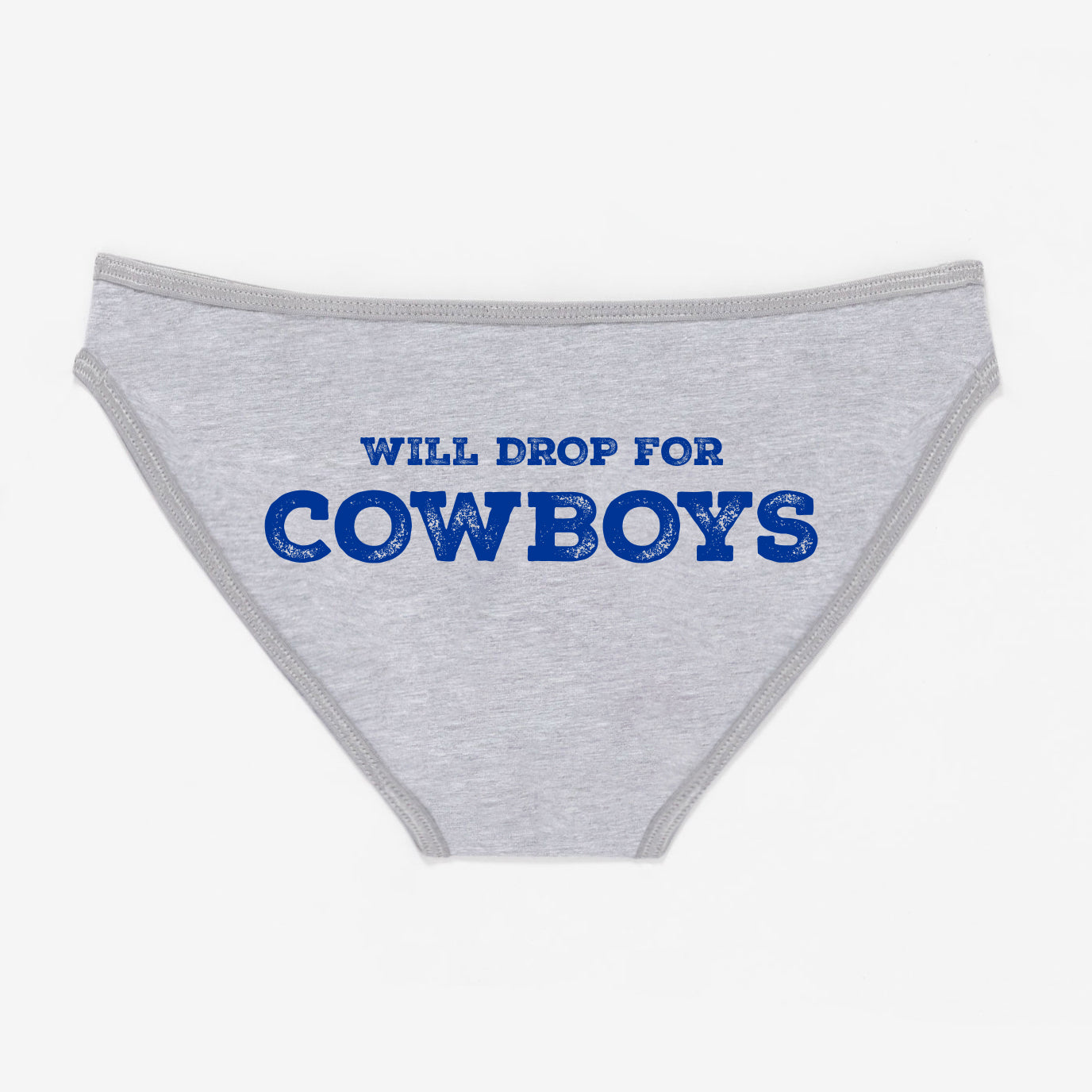 Will Drop For Cowboys Panties - Rally Panties