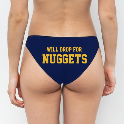 Will Drop For Nuggets Panties - Rally Panties
