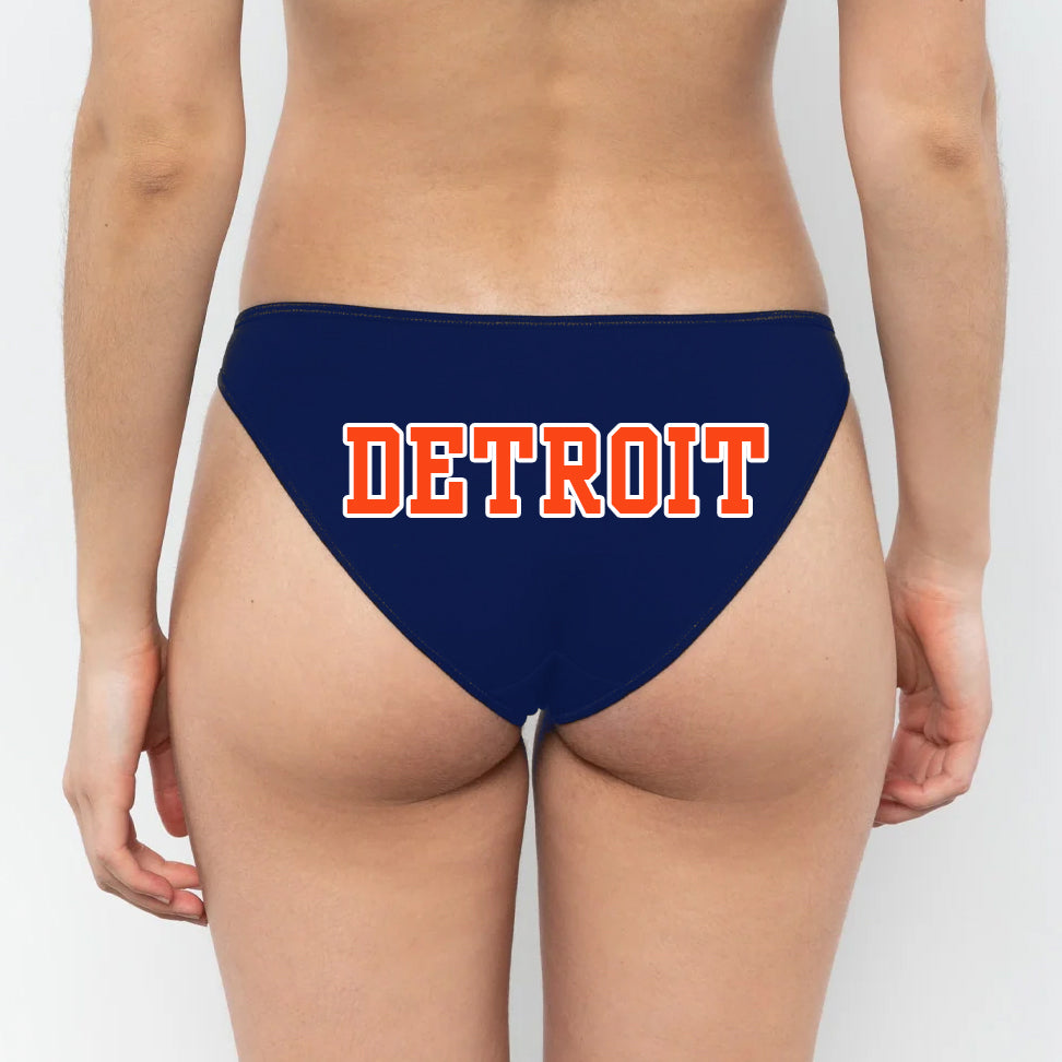 Detroit Baseball Panties - Rally Panties