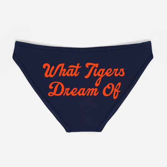 What Tigers Dream Of Baseball Panties - Rally Panties