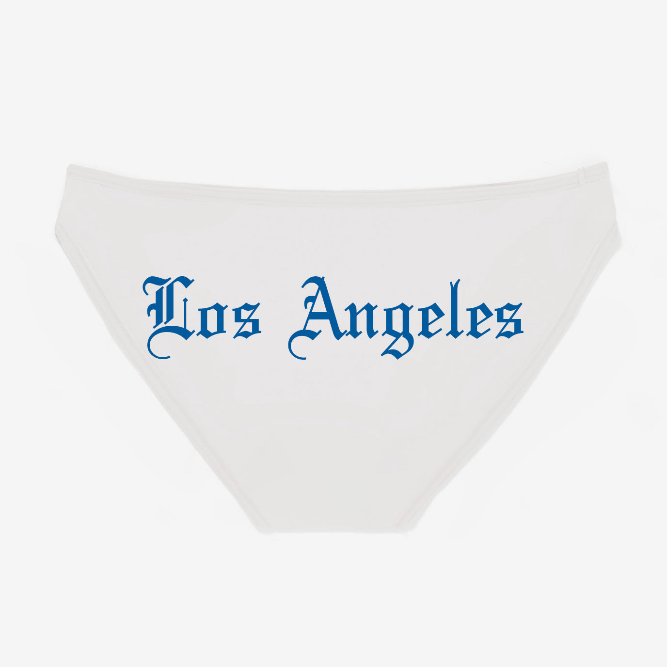 Los Angeles Blue and White Panties - Rally Panties