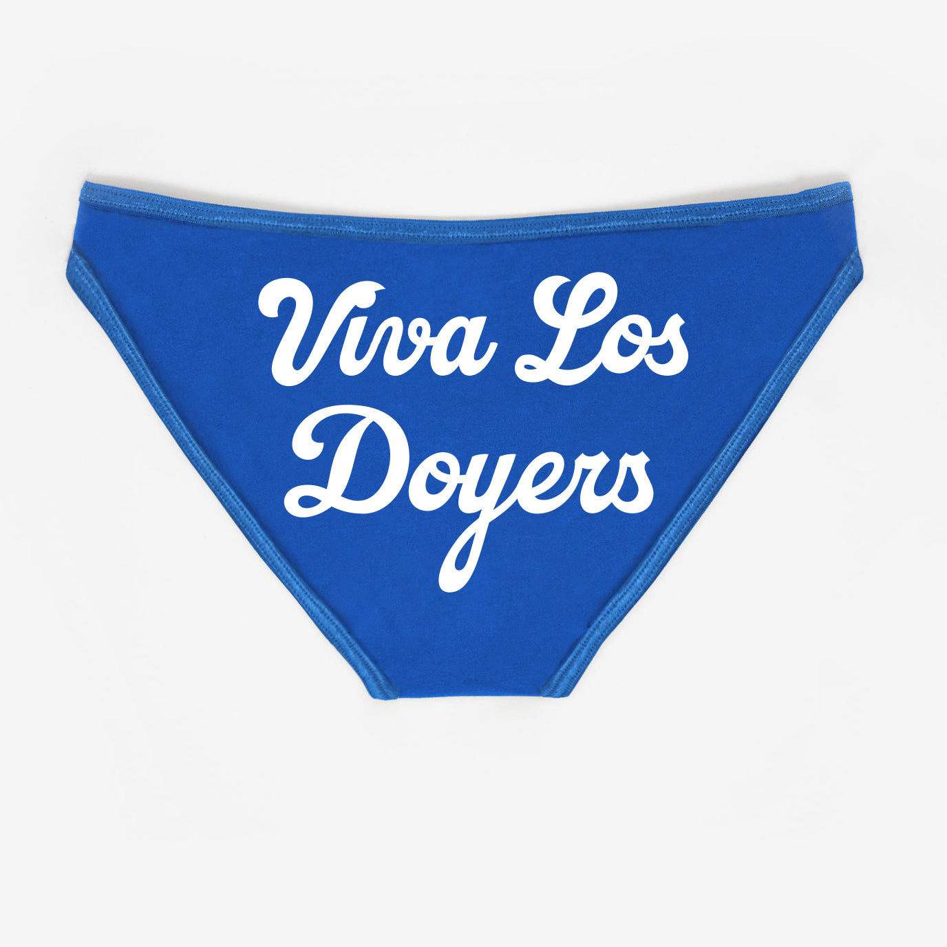 VIva Los Doyers Blue and White Panties - Rally Panties