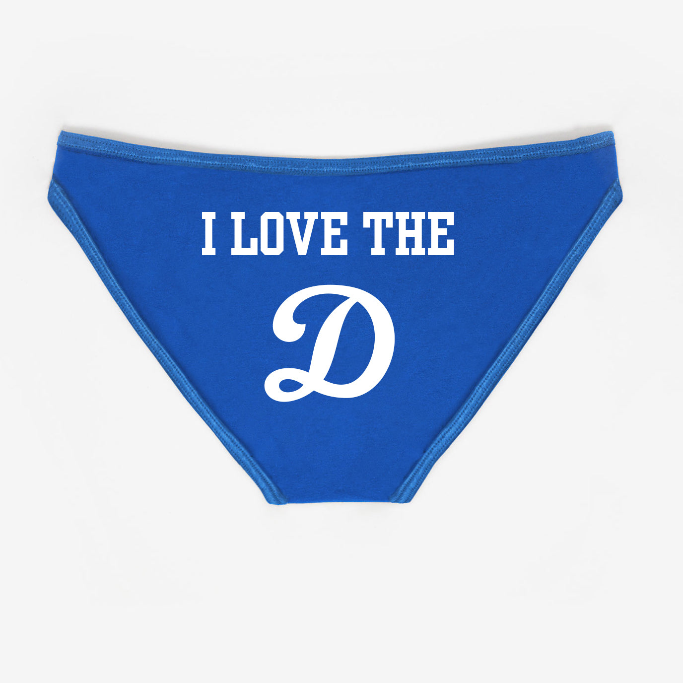 I Love The D Panties - Rally Panties