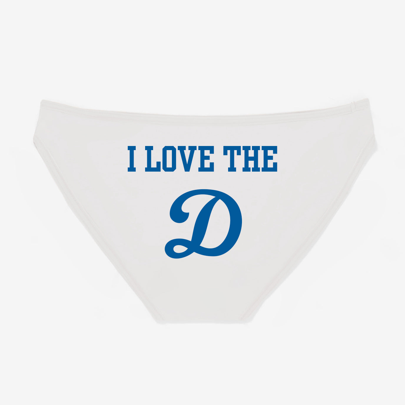 I Love The D Panties - Rally Panties