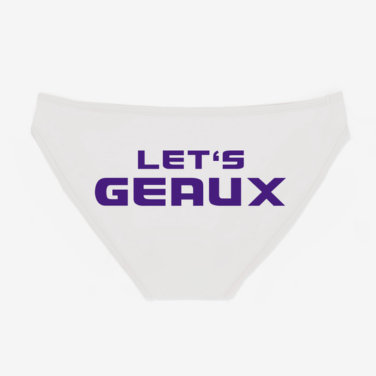 Let's Geaux Louisiana State Panties - Rally Panties