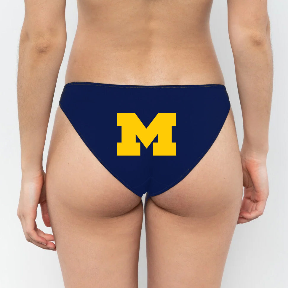 Maize and Blue M Panties - Rally Panties