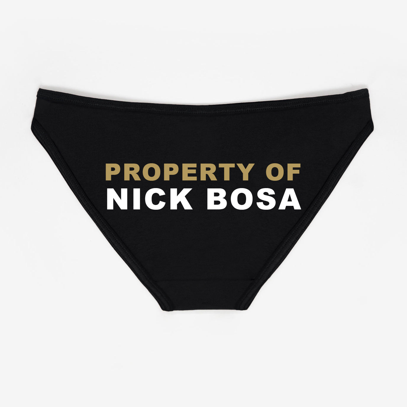 Property of Nick Bosa Panties - Rally Panties