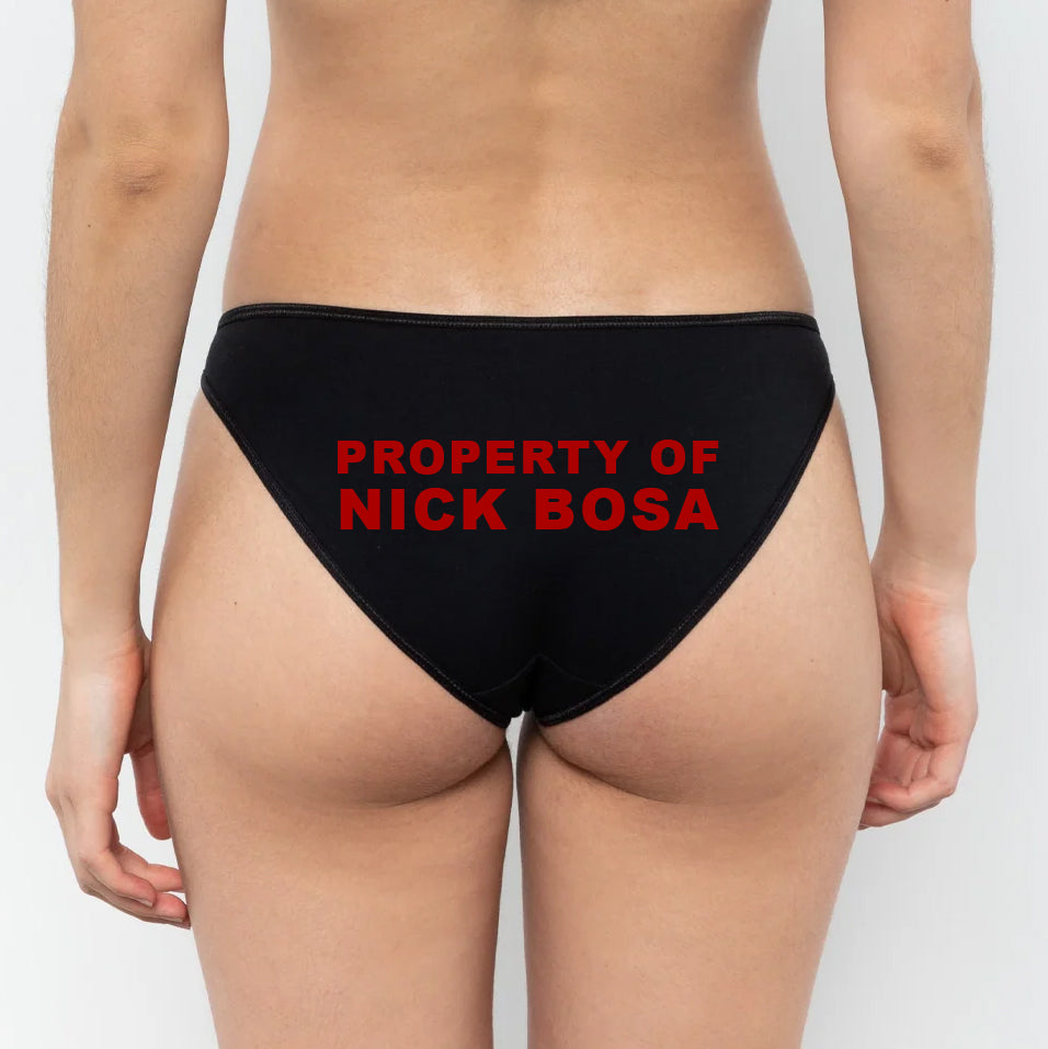 Property of Nick Bosa Panties - Rally Panties