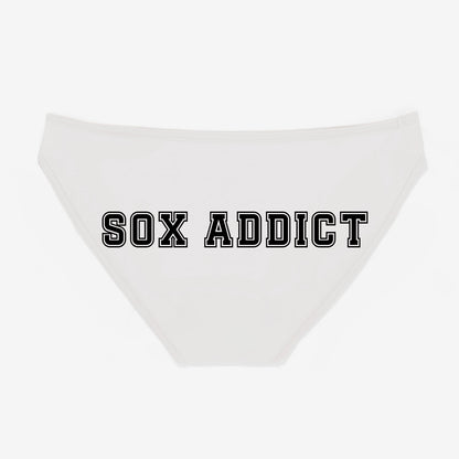 Sox Addict Black and White Panties - Rally Panties