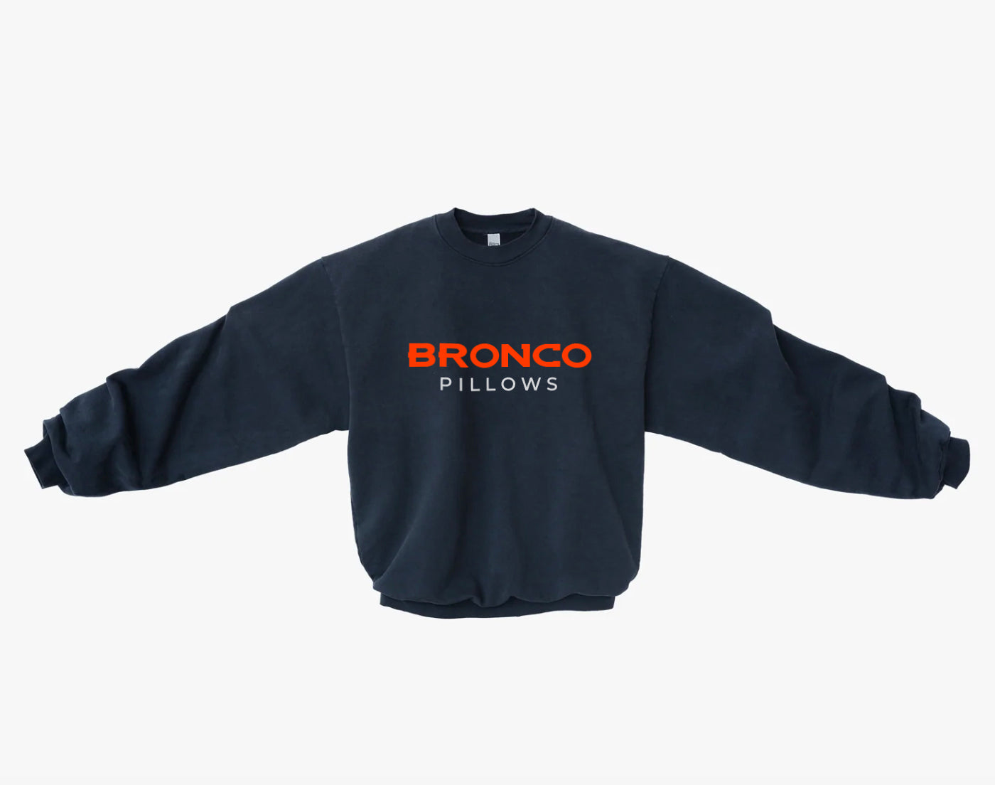 Bronco Pillows Crewneck Sweatshirt